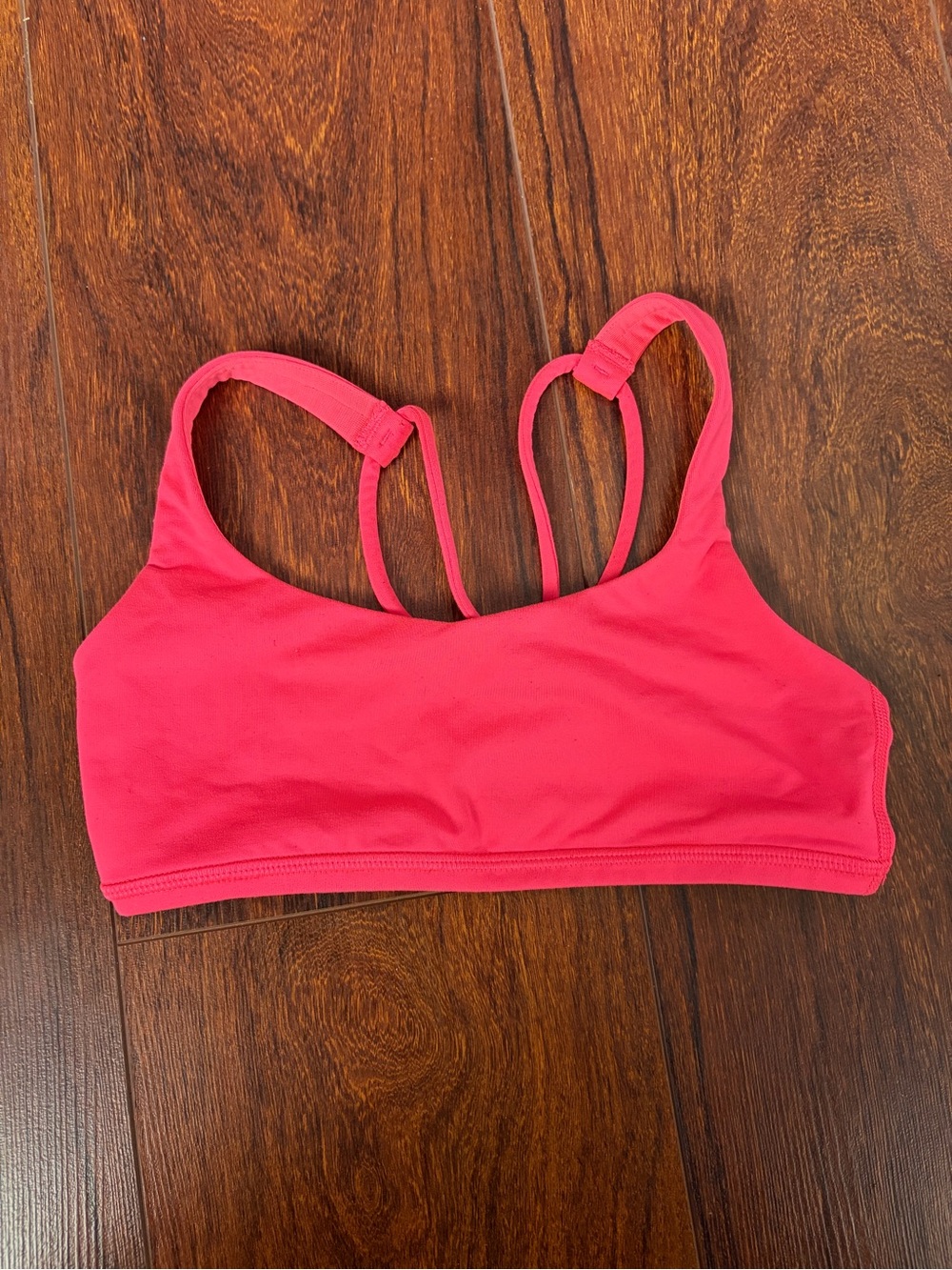 Ivivva Neon Pink Strappy Sports Bra